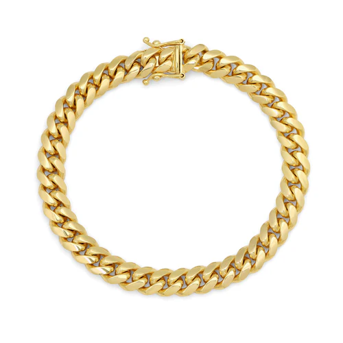 Cuban link bracelet