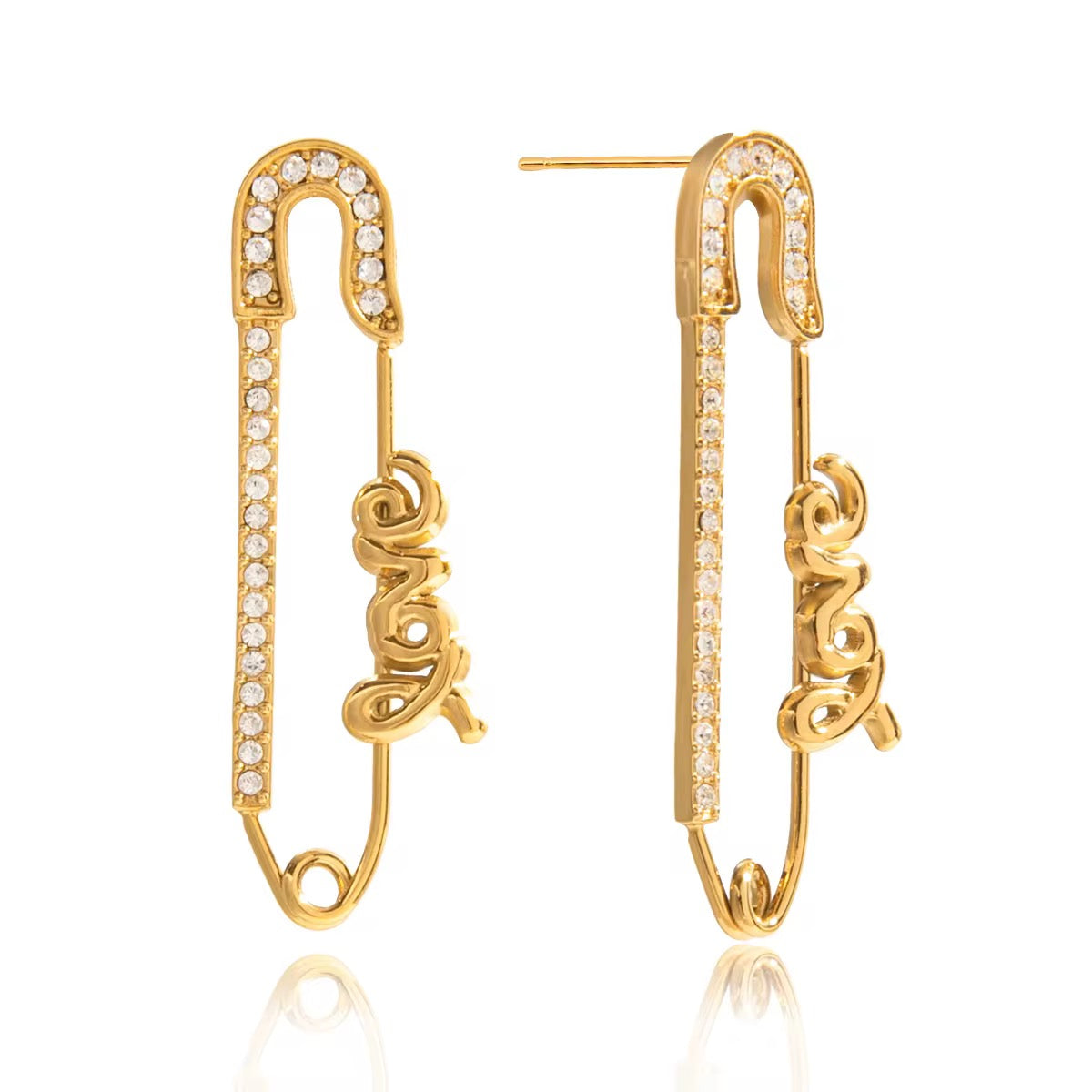 Love Pin Earrings