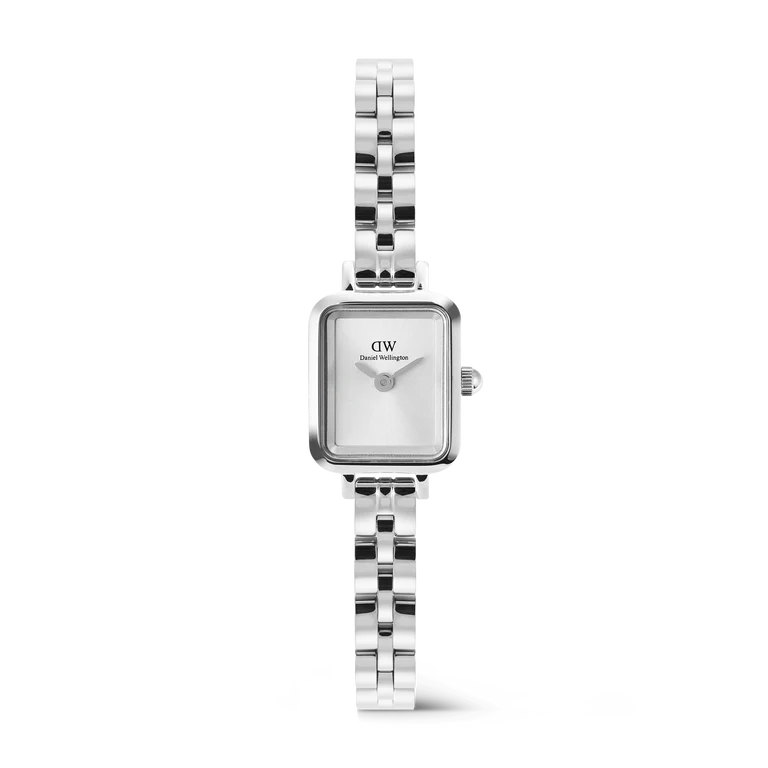 Daniel Wellington Quadro Mini Arch 3-link White Sunray Gold