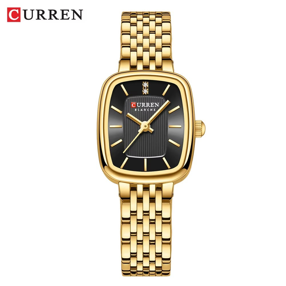 CURREN 9093 Women's Elegant Rectangular Watch