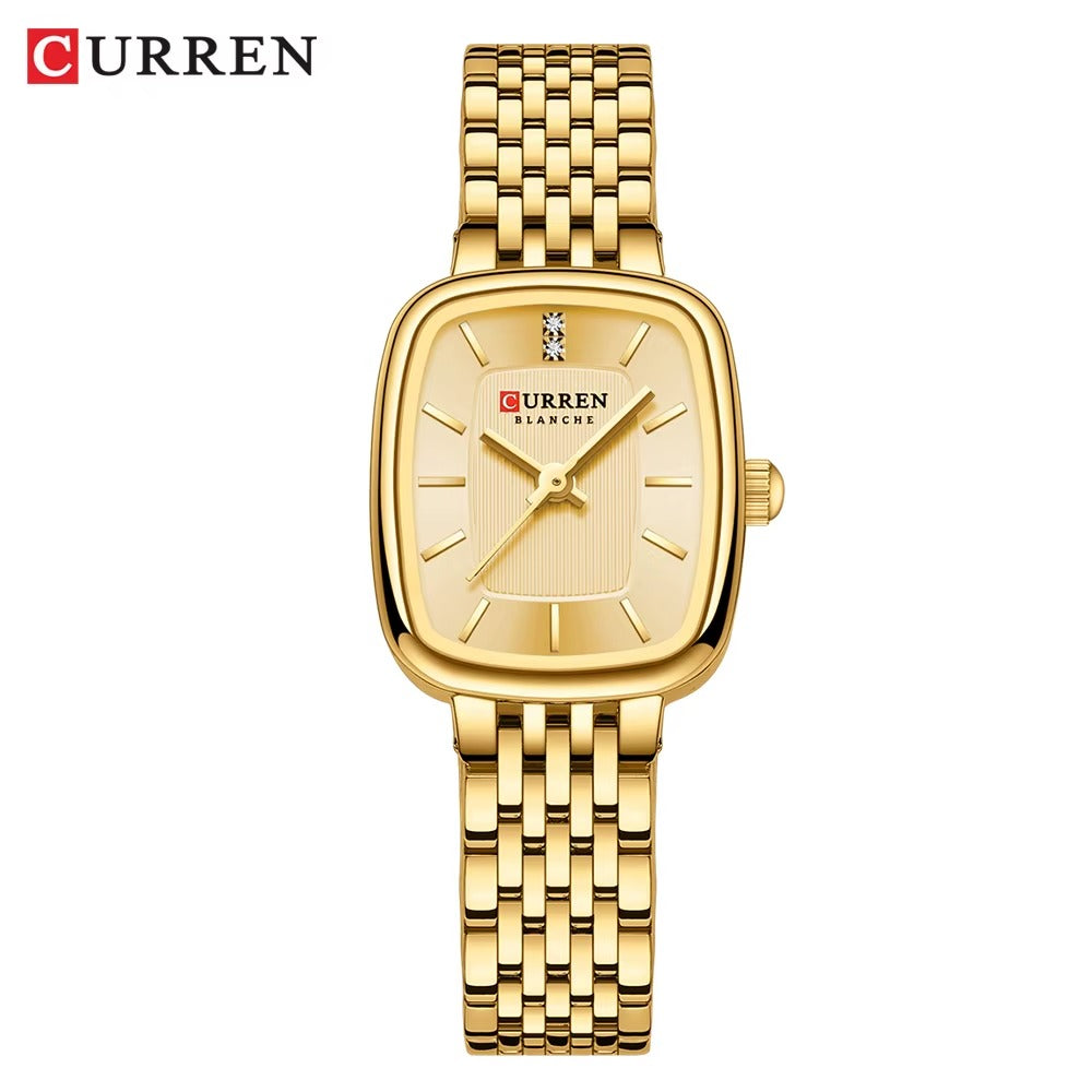 CURREN 9093 Women's Elegant Rectangular Watch