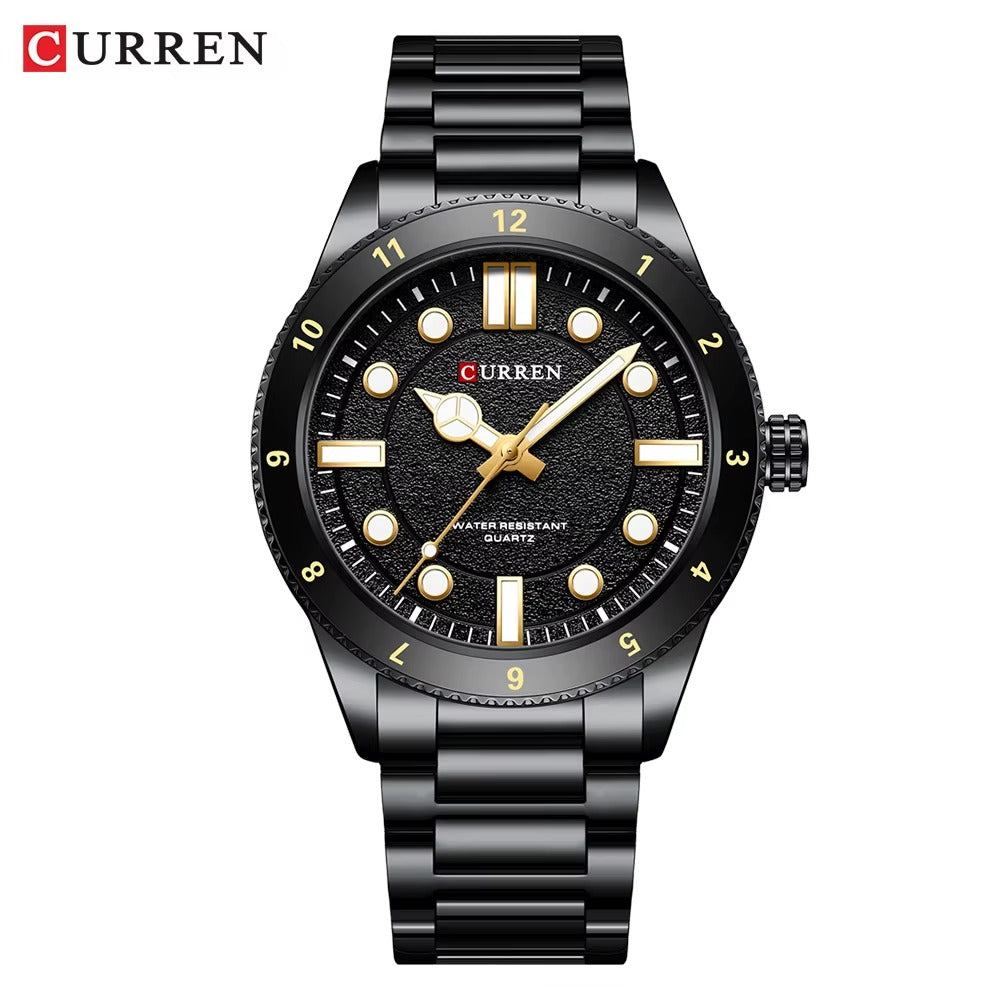 CURREN 8450 Men's Stainless Steel Luxury Quartz