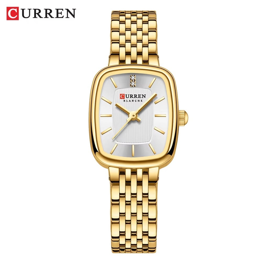 CURREN 9093 Women's Elegant Rectangular Watch