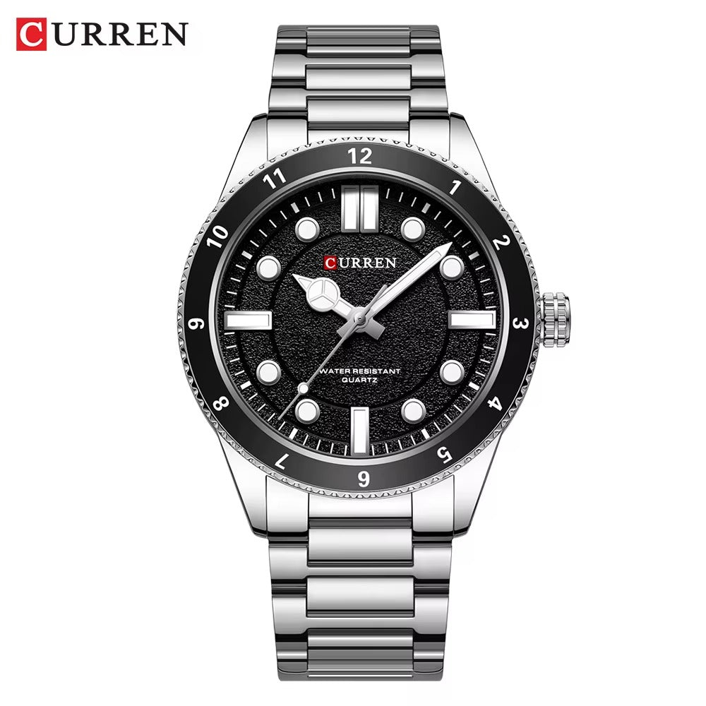 CURREN 8450 Men's Stainless Steel Luxury Quartz
